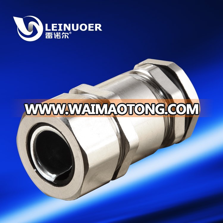 LNE MBG Electrical Cable Gland Brass Hose Connector for Metal Flexible Conduit