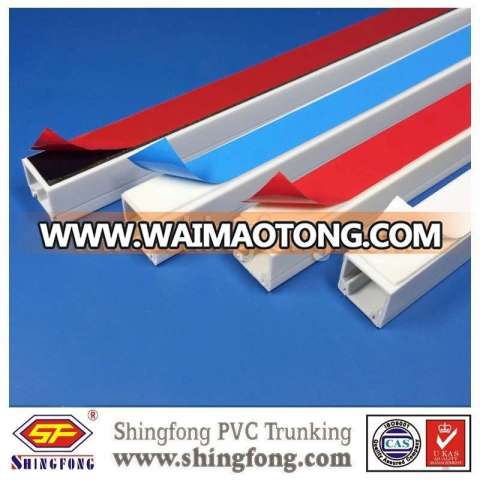 Self Adhesive PVC Wire Cable Duct Channel PVC Trunking