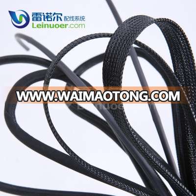 Flame Retardant high quality polyester pet expandable braided sleevings