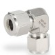 3/8" OD  6000 psi  316 SS Stainless Steel Tube connector Hylok Type Instrument Fittings Double Ferrule Tube Union Elbow